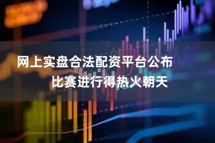 网上实盘合法配资平台公布        比赛进行得热火朝天
