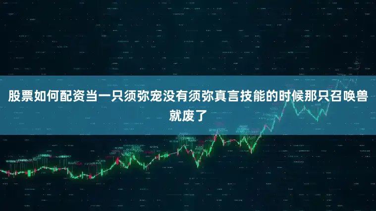 股票如何配资当一只须弥宠没有须弥真言技能的时候那只召唤兽就废了